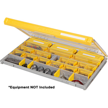 Plano EDGE 3700 Terminal Tackle Box, Rustrictor & Dri-Loc, 14"x9"x1.38"
