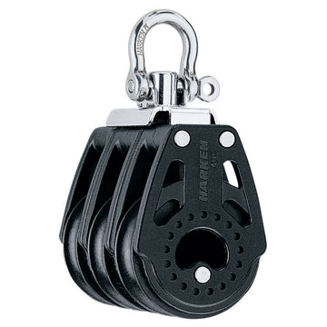 Harken 40mm Carbo Air Triple Swivel Block, 660kg Max Load