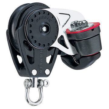Harken 40mm Carbo Air Block with Swivel & Cam Cleat, 150lb Load
