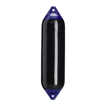 Polyform U.S. F-6 Twin Eye Boat Fender, 11" x 42" Black – Made in USA