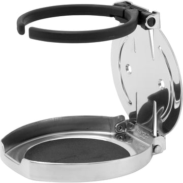 Sea-Dog Adjustable Folding Drink Holder, 304 Stainless Steel