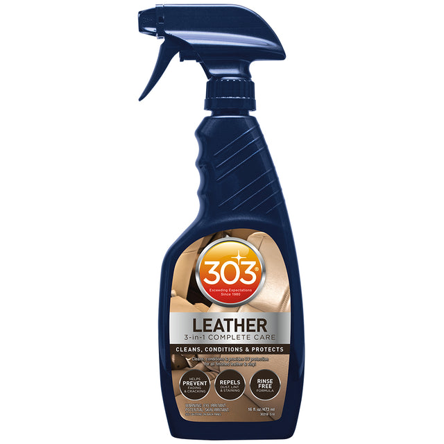 303 Automotive Leather 3-in-1 Complete Care, 16 oz