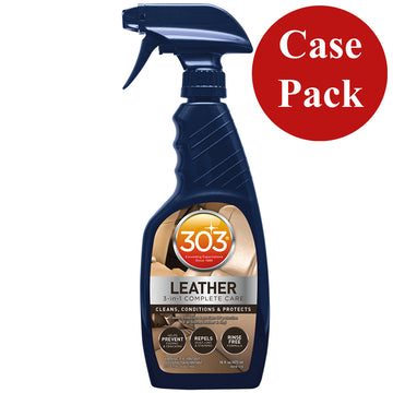 303 Automotive Leather 3-In-1 Complete Care, 16oz (Case of 6) – UV Protectant