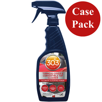 303 Automotive Tonneau Cover & Convertible Top Cleaner, 16oz Case of 6