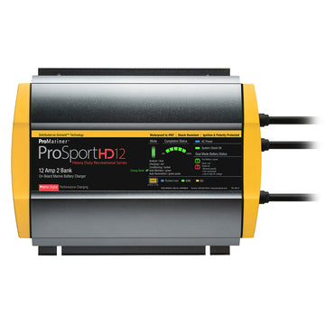 ProMariner ProSportHD 12 Gen 4 Charger, 12A, 2 Bank, Marine UL 1236 Certified
