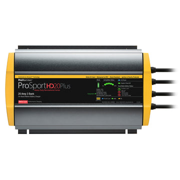 ProMariner ProSportHD 20 Plus 3-Bank Battery Charger, 20A