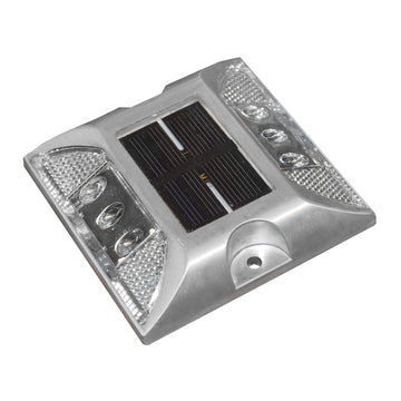 Taylor Made Solar Powered LED Aluminum Dock Light, IP68 Marine-Grade