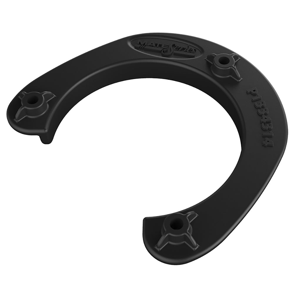 Mate Series Plastic Rod & Cup Holder Threaded Backing Plate, For 3-3/4" Holes
