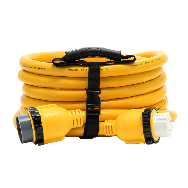 Camco 50 Amp Power Grip Marine Extension Cord, 25 ft.