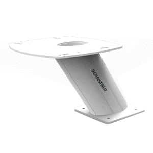 Scanstrut Aluminum PowerTower Forward Leaning Radar Mount - 10 in.