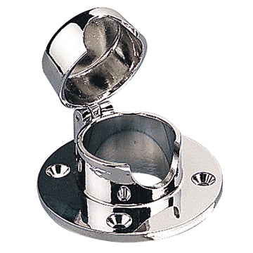 Sea-Dog Chrome Brass Hinged Chain Deck Pipe, 322080-1