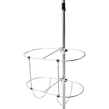 Sea-Dog Rail Mount Dual Fender Holder, 9.5" 304 Stainless Steel