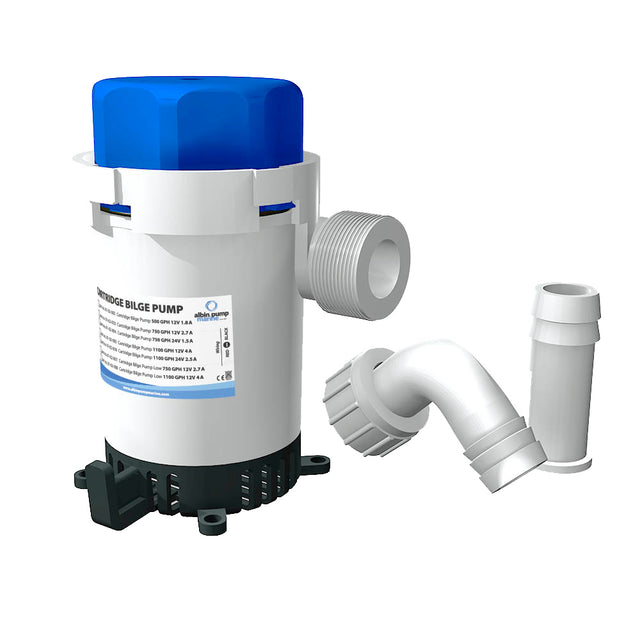 Albin Group 750 GPH Cartridge Bilge Pump, 12V
