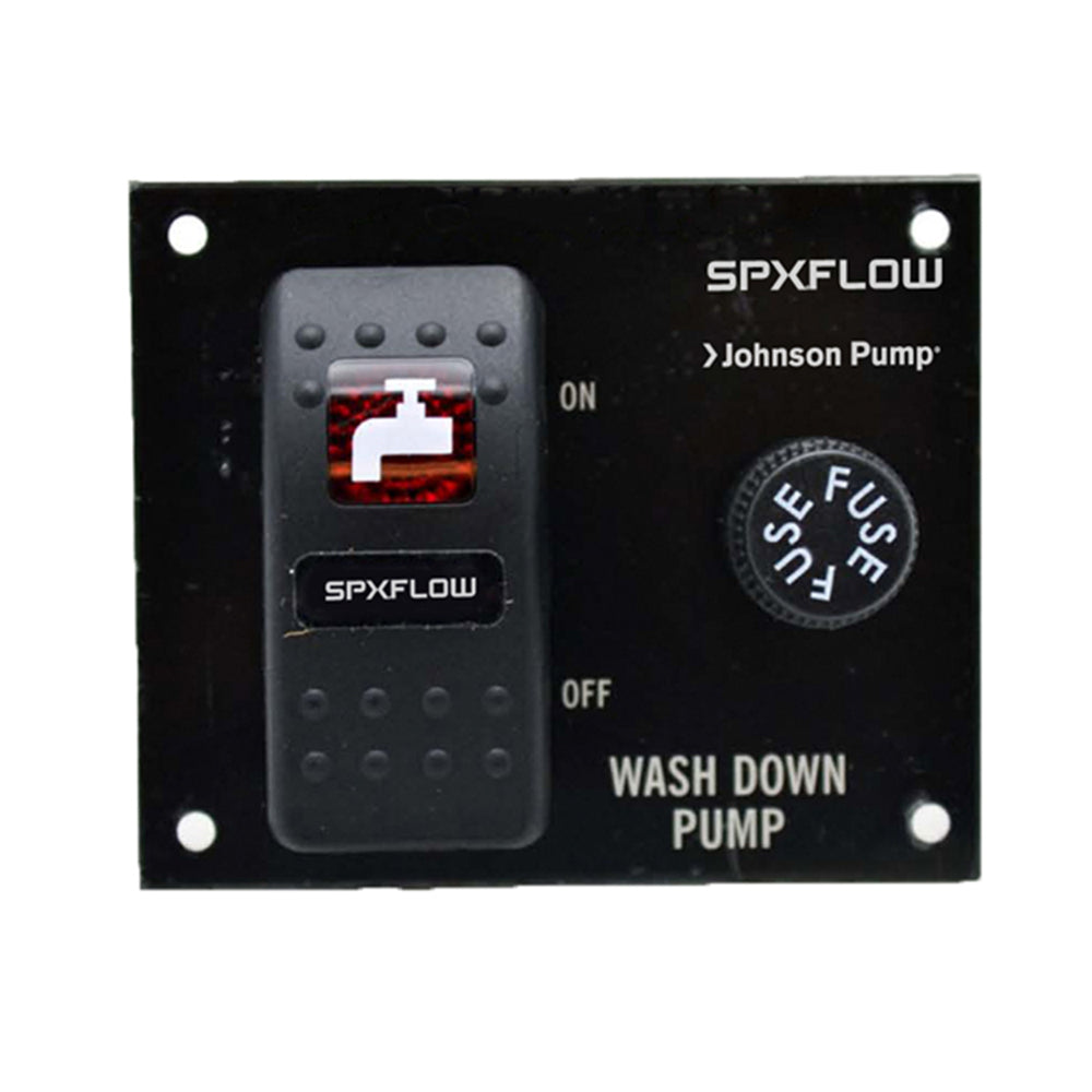 Johnson Pump Wash Down Control Panel, 12V 3-Position, Marine-Grade