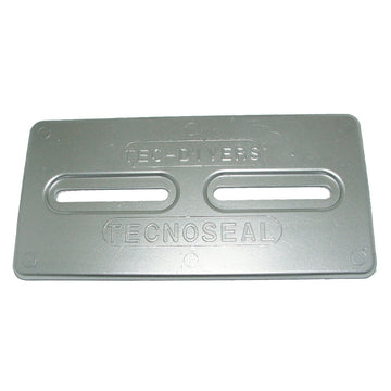 Tecnoseal TEC-DIVERS-AL Aluminum Plate Anode, 12" x 6" x 1/2"