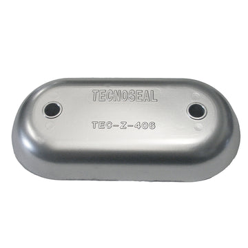 Tecnoseal Magnesium Hull Plate Anode, 8-3/8" x 4-1/32" x 1-1/16", Made in Italy
