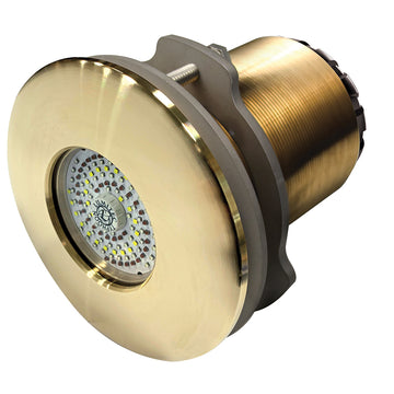 Lumitec SeaBlaze Typhoon Through-Hull Underwater Light, 10,000+ Lumens, RGBW