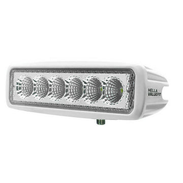 Hella Marine Value Fit Mini 6 LED Flood Light Bar, White, 1080 Lumens, IP67