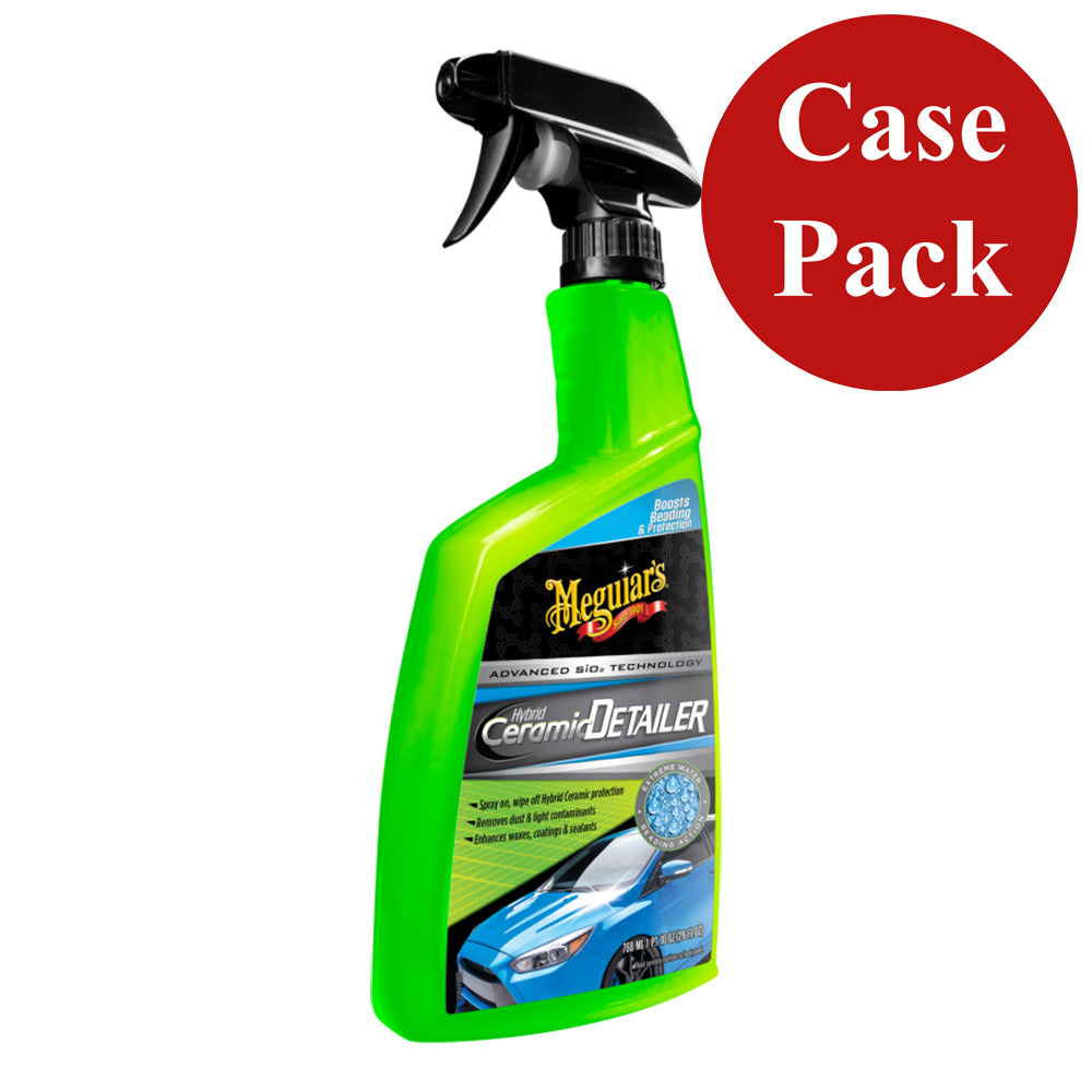 Meguiar's Hybrid Ceramic Detailer, 26oz Bottles, Case of 6 – SiO2 Ceramic