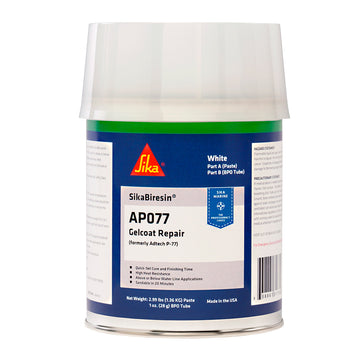 Sika SikaBiresin AP077 + BPO Cream Hardener, White, 1 Quart