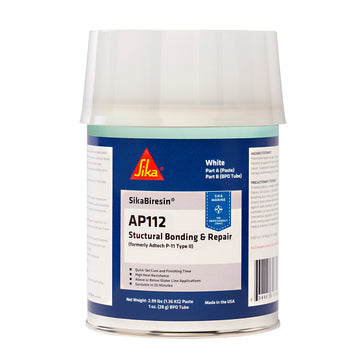 Sika SikaBiresin AP112 + BPO Cream Hardener, White Quart