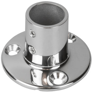 Sea-Dog 90° Round Rail Base Fitting, 2-3/4" for 1" O.D. Tube, 316 Stainless