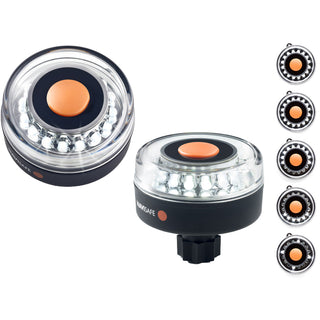 Navisafe Navilight All-White 5 Mode 360° LED Navigation Light, USCG Approved 2NM