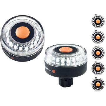 Navisafe Navilight All-White 5 Mode 360° LED Navigation Light, USCG Approved 2NM
