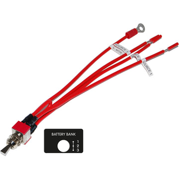Blue Sea Systems 4141 Meter Toggle Switch, SPTT On-On-On