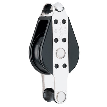 Harken 38mm Single Big Bullet Block with Becket – Low Friction