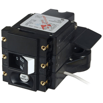 Blue Sea Systems A-Series ELCI Main Circuit Breaker, 120V AC 30A