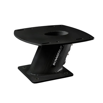 Scanstrut Aluminum PowerTower Radar Mount, 6 in. Aft Leaning, Black