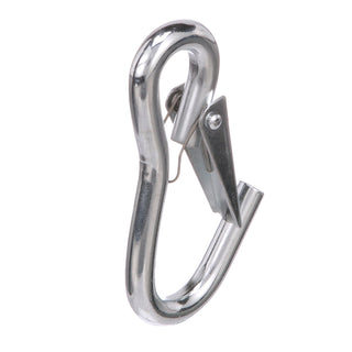 Attwood Marine Utility Snap Hook, 4" Zinc-Plated Steel – 500lb Capacity