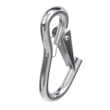 Attwood Marine Utility Snap Hook, 4" Zinc-Plated Steel – 500lb Capacity