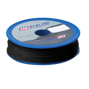 Robline Waxed Whipping Twine, 0.8mm x 40M, Black - TYN-08BLKSP
