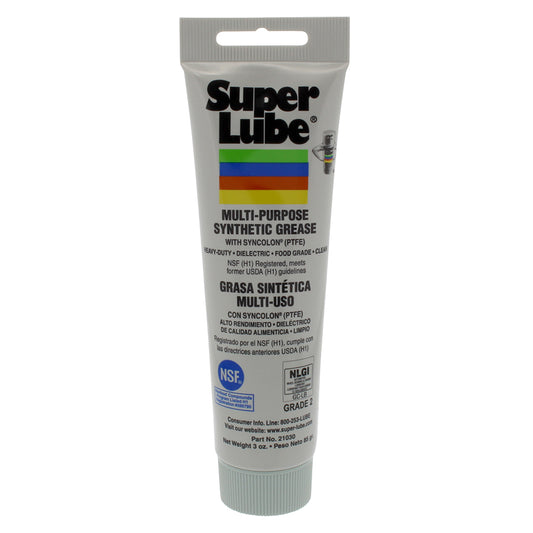 Super Lube Multi-Purpose Synthetic Grease w/Syncolon® - 3oz Tube