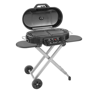 Coleman RoadTrip 285 Portable Stand-Up Propane Grill, 20,000 BTUs, 285 sq. in.