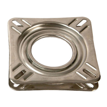 Springfield Marine 7" Non-Locking Swivel Seat Base, E-Coated Mild Steel