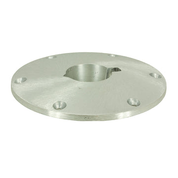 Springfield Marine Taper-Lock 9" Round Base, Aluminum – 5-Year Warranty