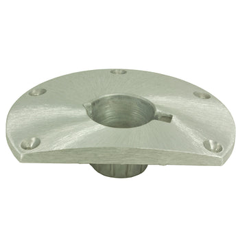 Springfield Marine Taper-Lock 9" Flat Side Base, Corrosion-Resistant Aluminum