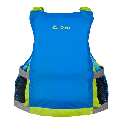 Onyx Outdoor Youth Universal Paddle Vest, Blue, USCG & Transport Canada Approved