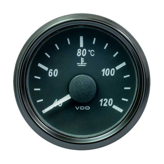 VDO SingleViu 52mm (2-1/16") Water Temp. Gauge - 120&deg; C - 291-22 ohm