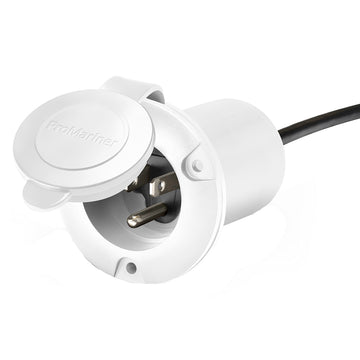 ProMariner Universal AC Plug Holder, White
