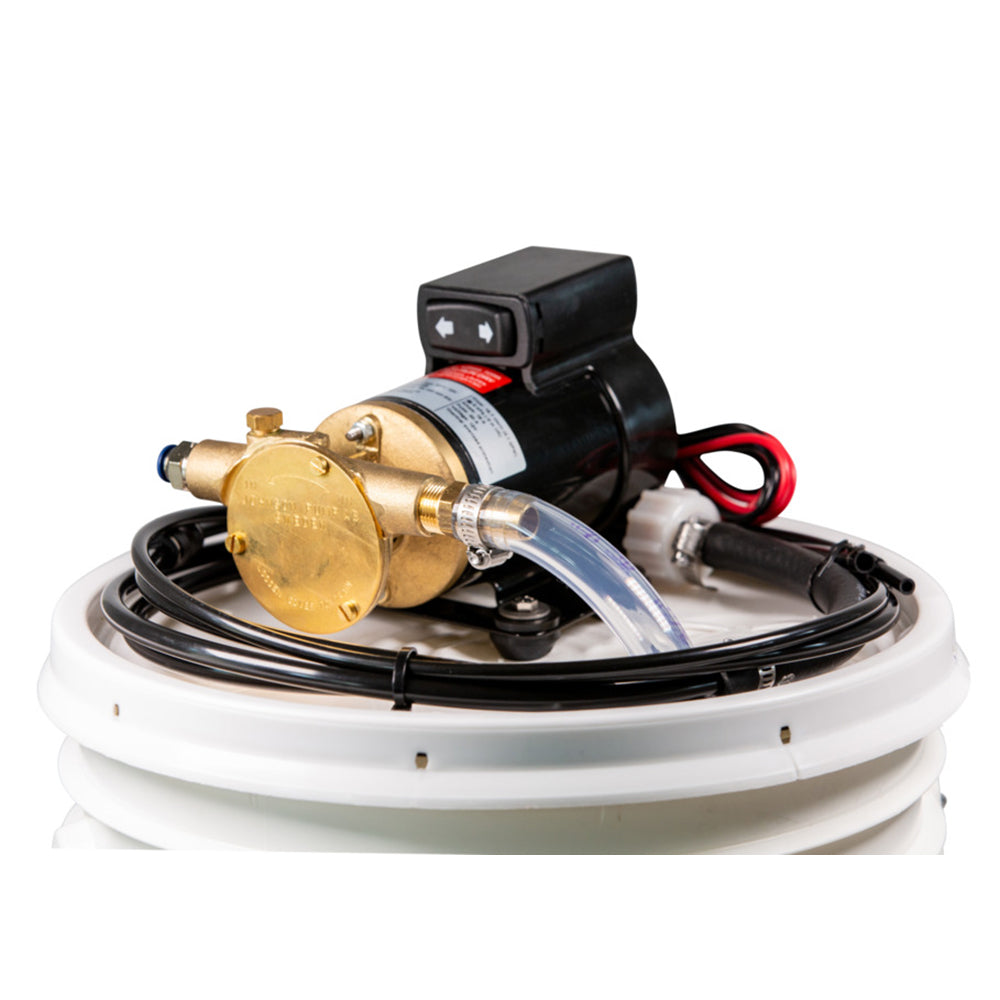 Johnson Pump Oil Change Bucket Kit, F3B-19 Flexible Impeller, 5.5 GPM, 12V