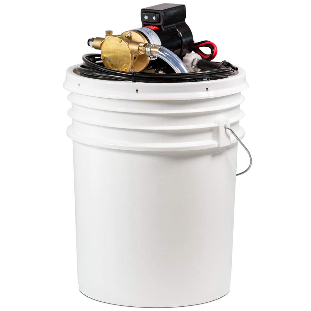 Johnson Pump Oil Change Bucket Kit, F3B-19 Flexible Impeller, 5.5 GPM, 12V