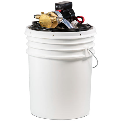 Johnson Pump Oil Change Bucket Kit, F3B-19 Flexible Impeller, 5.5 GPM, 12V