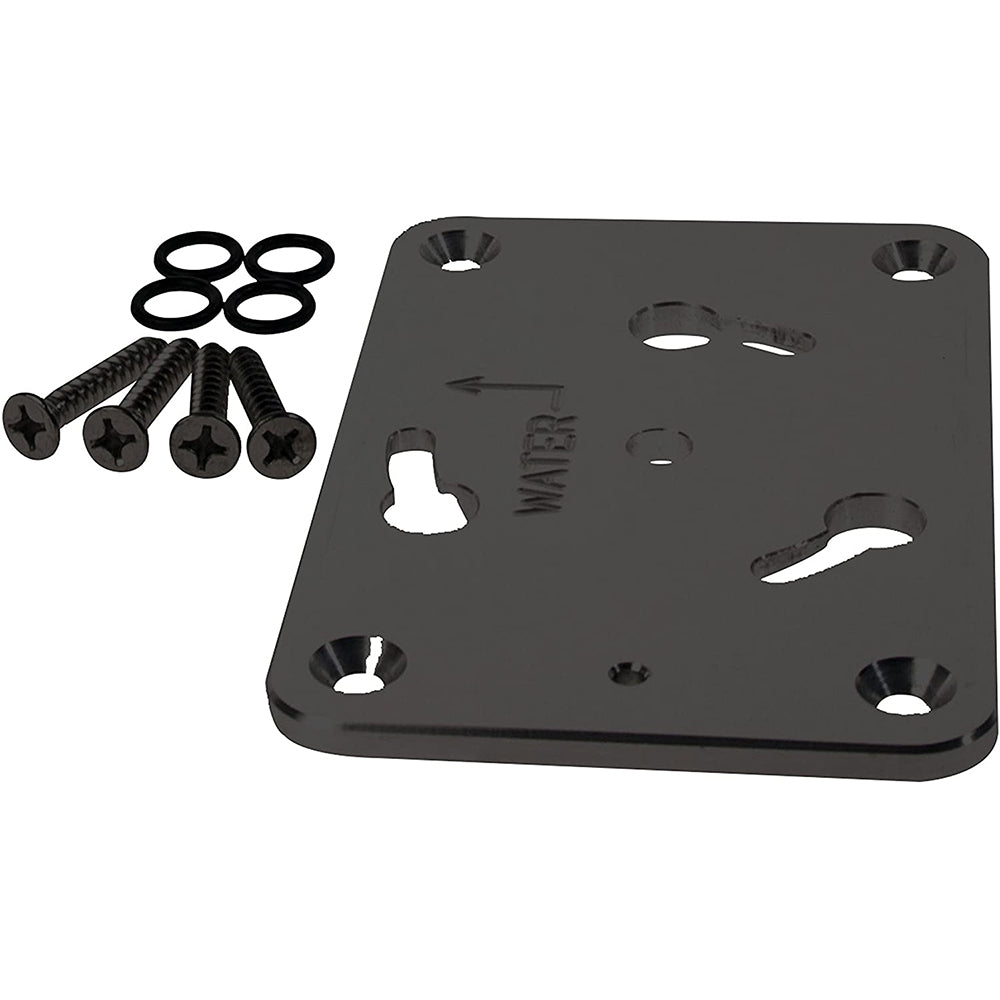 Panther Products Spare Bow Mount Base Kit, Black Powder Coat for King Pin