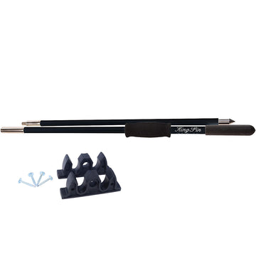 Panther Products King Pin Anchor Pole, 12' 2-Piece Fiberglass
