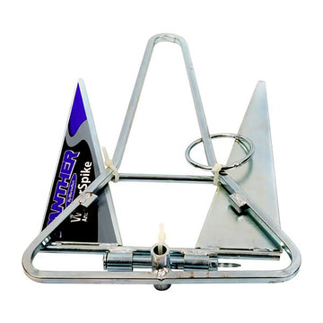 Panther Products Water Spike Anchor, 6 lb Plated Steel for Boats up to 16'