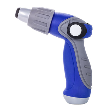 Camco Coil Hose Nozzle with Thumb Lever, Adjustable Spray, 1-Year Warranty